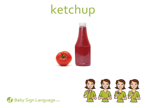 ketchup Flash Card