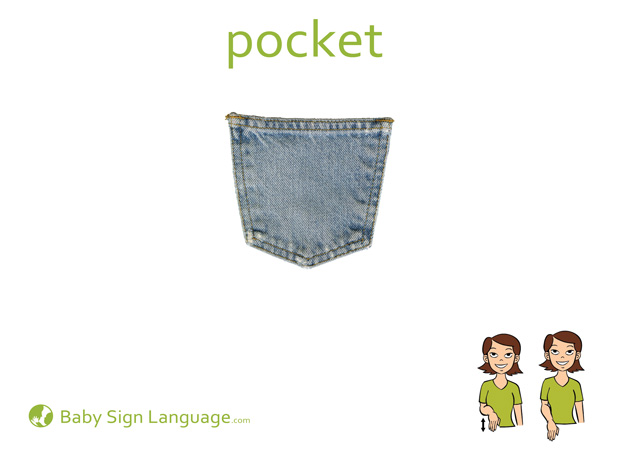 Pocket Baby Sign Language Flash card