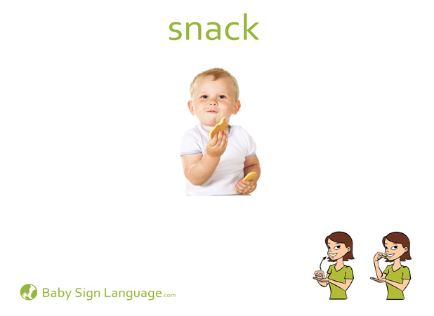 Snack Flash Card