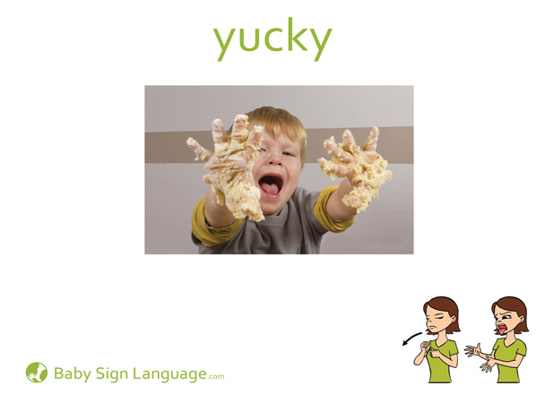 language letter sign l Yucky