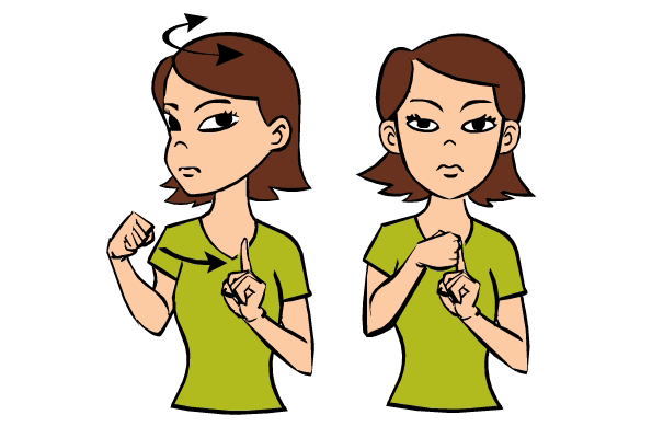 how to sign won in sign language