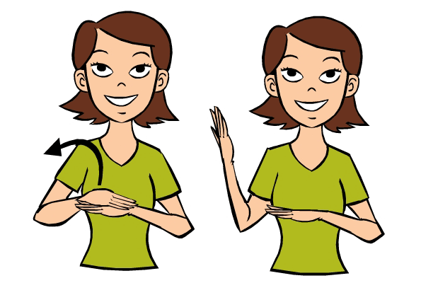 how to say show off in sign language